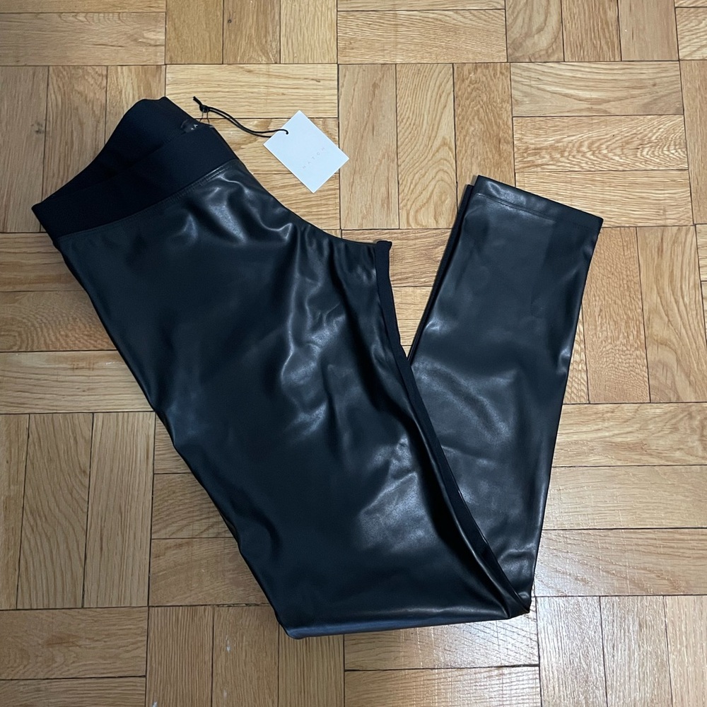 Hatch Faux Leggings